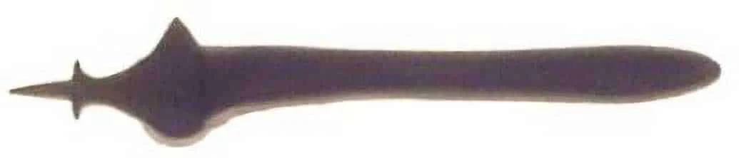 Belt Hook – Pistol – Iron – 3-3/4in Long