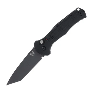 Benchmade Claymore All Black OTS Automatic Knife 3.6in Tanto AUBM9071BK