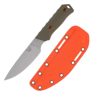 Benchmade Raghorn Fixed Blade Knife 4in Plain Edge OD Green G10 BM1560001