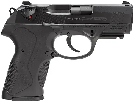 Beretta USA JXC4F20 Px4 Storm Compact 40S&W 10+1, 3.27″ Black Steel Barrel, Black Bruniton Serrated Steel Slide, Black Polymer Frame w/Picatinny Rail & Interchangeable Backstrap Grip, Ambidextrous