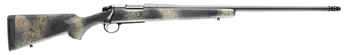 Bergara B-14 Wilderness Series Ridge Rifle 300 PRC, 24" Barrel, Threaded 5/8-24, Cerakote Finish, Gray, Wilderness Synthetic Stock, 3rd