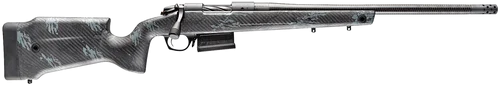 Bergara Premier Series, Crest Carbon 300 PRC, 22" Carbon Fiber Barrel, Threaded 5/8x24, Omni Muzzle Brake, Cerakote Finish, Sniper Gray, Monte Carlo Carbon Fiber Stock, 5rd, 1 AICS Style Magazine