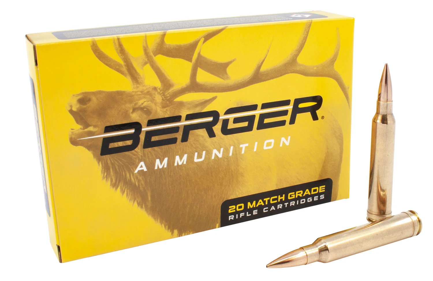 Berger Bullets 70010 Classic Hunter300Win Mag 168gr Hybrid Boat Tail 20 Per Box/10 Case