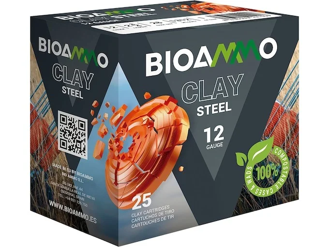 BioAmmo Dove & Clay Ammunition 12 Gauge 2-3/4″ Steel Shot