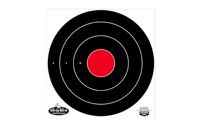 Birchwood Casey 35185 Dirty Bird17.25″ Bullseye Tagboard Hanging Black/White 5 Pack