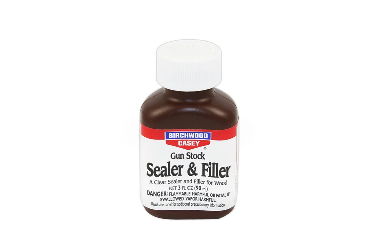 Birchwood Casey Gun Stock Sealer & Filler - Clear - 3 Ounce Bottle - 23323