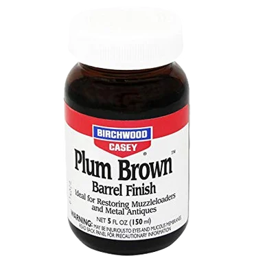 Birchwood Casey Plum Brown Barrel Finish 5oz