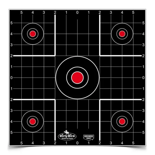 BIRCHWOOD CASEYDirty Bird 12″ Sight-In Target 100 Sheet Pack