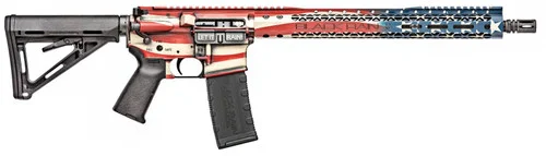Black Rain AR-15 300 Blk, 16" Barrel, American Flag Finish, 30rd