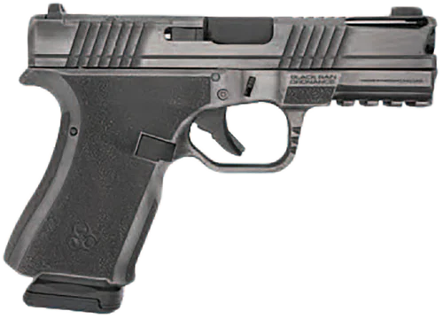 Black Rain Ordnance Compact Frame 9mm, 4" Barrel, Gun Metal Gray, Stainless Steel Slide, 15rd