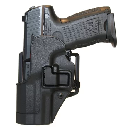 BlackHawk CQC CF Holster w/ BL & Paddle, Serpa w/Matte Finish, Fits Colt 1911 Color Black