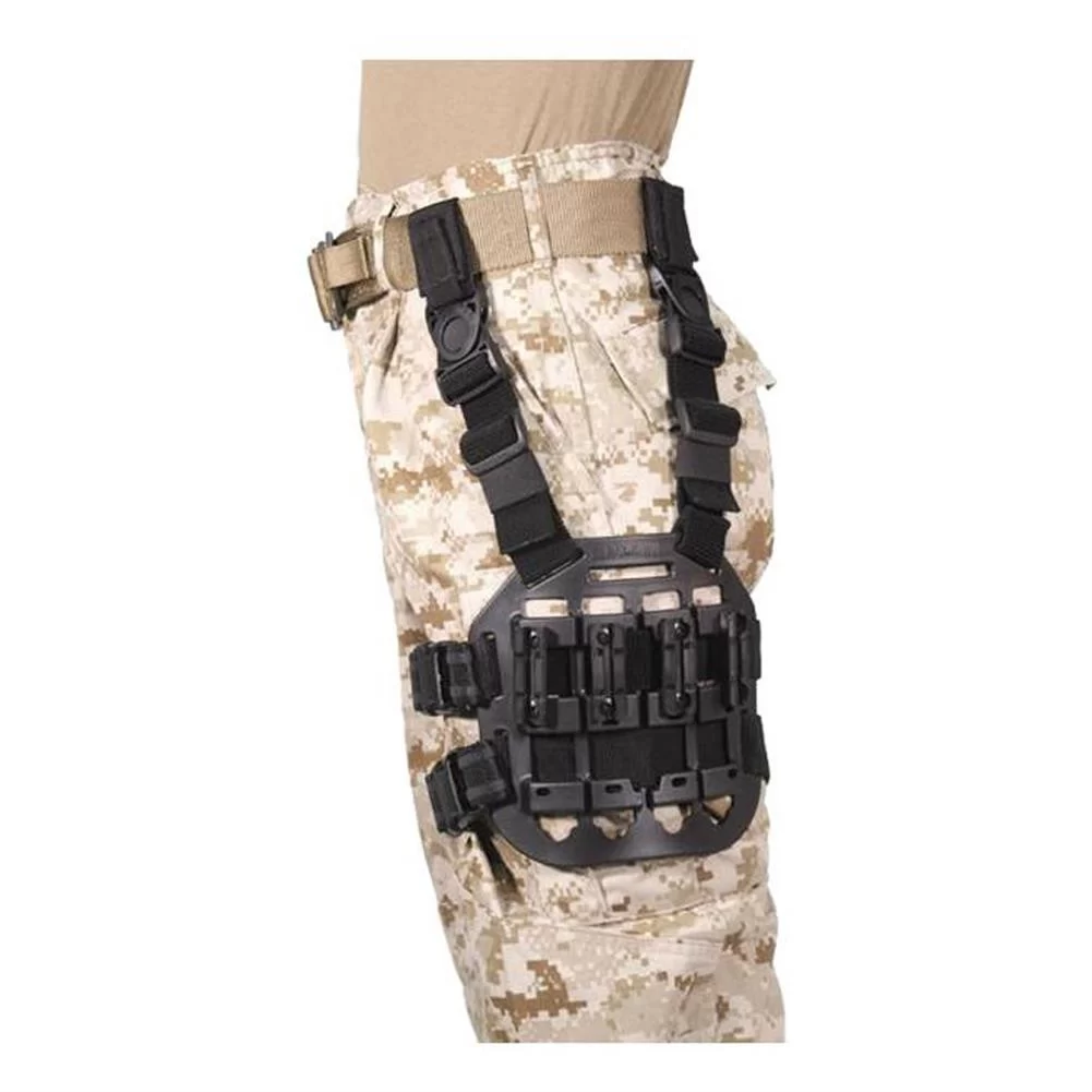 Blackhawk CQC Tactical Modular Drop Leg Platform, Tactical Matte Finish