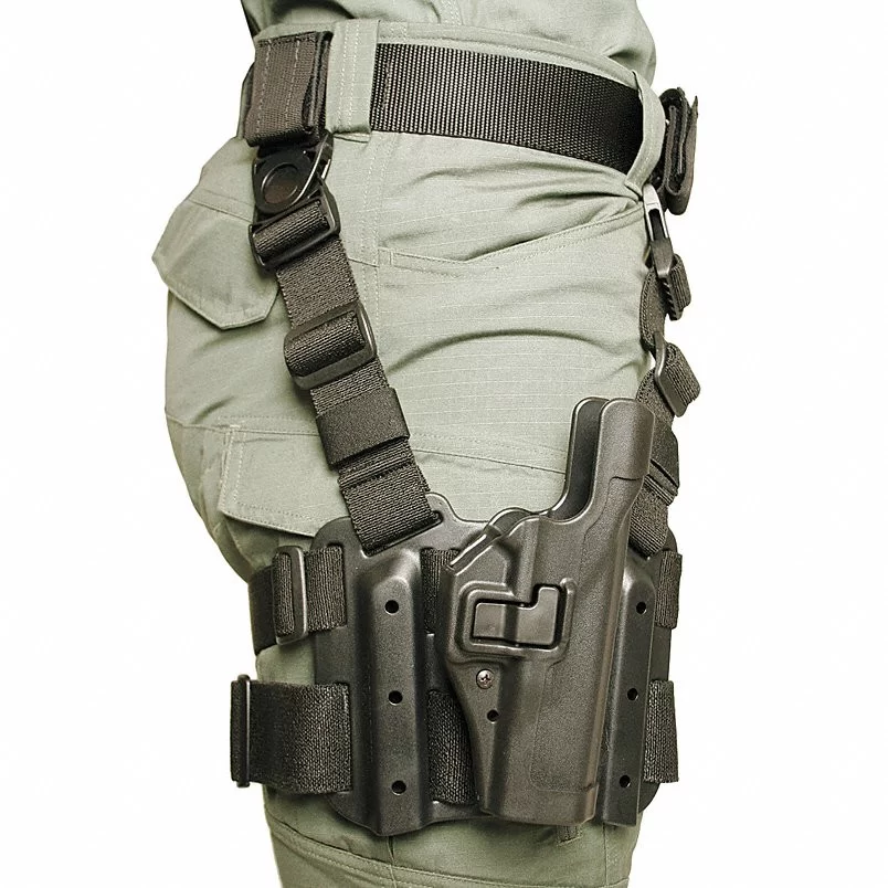 Blackhawk CQC Tactical SERPA Holster, Black, Right Hand, Glock 17