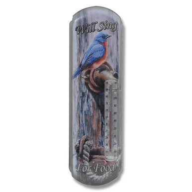 Bluebird Will Sing For Food Thermometer