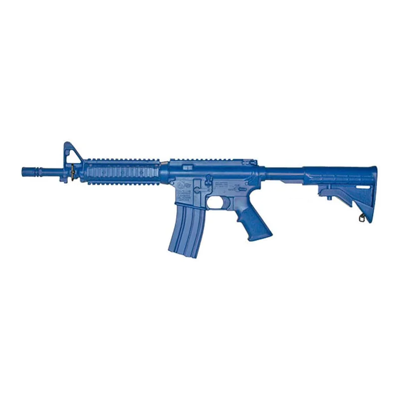 Blueguns FSM4CFTR – M4 COMMANDO Flat Top Open Stock, Fwd Rail Replica Training Gun (30-60 Day Lead Time )