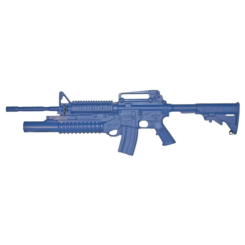 Blueguns FSM4CFTRM203 – M4 COMMANDO Flat Top, Fwd Rail, M203 Grenade Launcher Training Replica (30-60 Day Lead Time )
