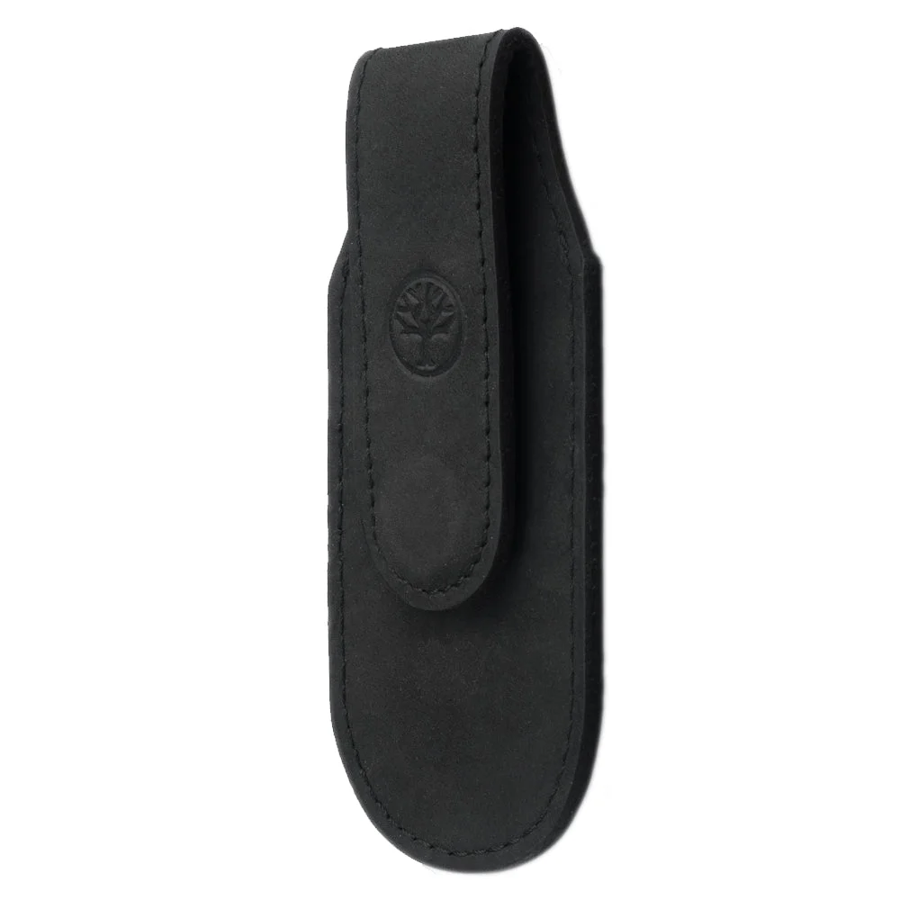 Boker Large Magnetic Black Leather Sheath