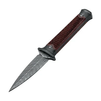 Boker P08 Damascus Boot Dagger