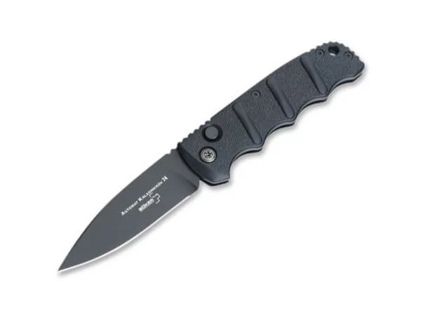 Boker Plus Kalashnikov Auto All Black, D2 Drop Point Blade