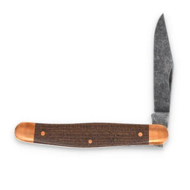 Boker SMKW Exclusive Copper Burlap Micarta Single Blade Stockman BK111516