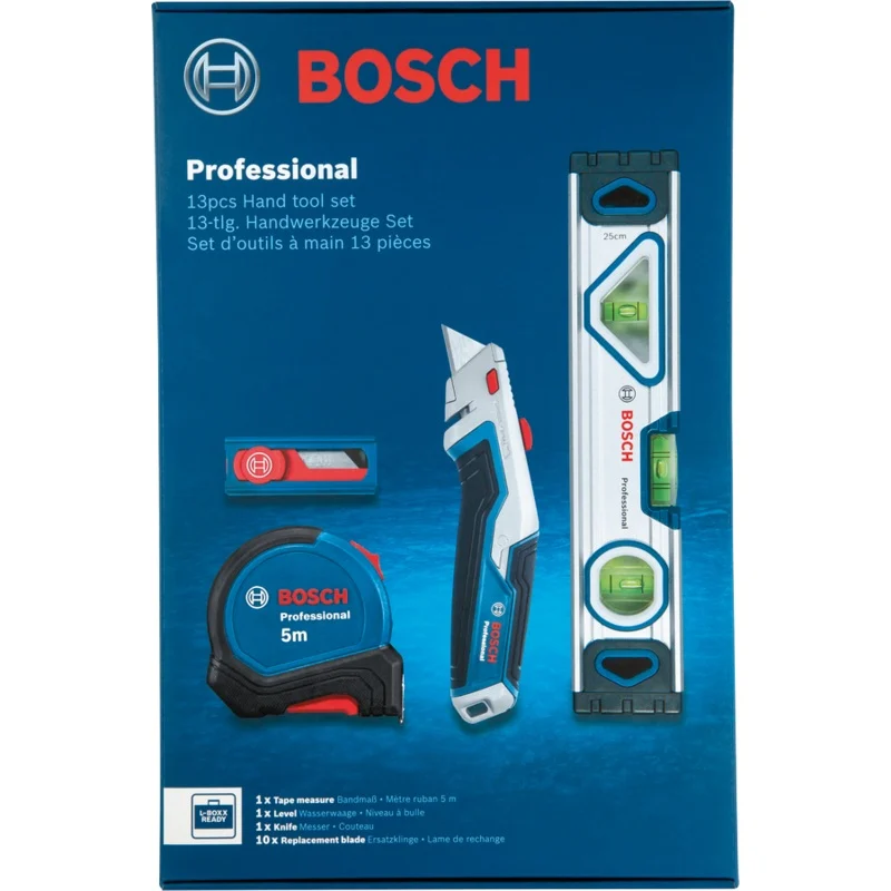 Bosch 1 600 A02 7M3 13pcs Hand Tools Mixed Set