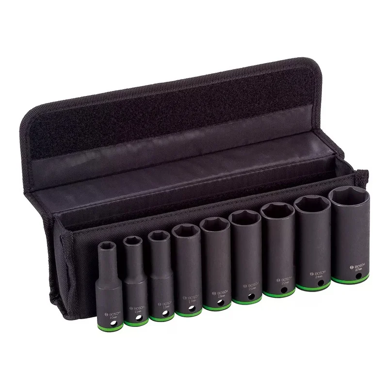 Bosch 2608551101 Impact Socket Wrench Set 1/2″ 9pcs