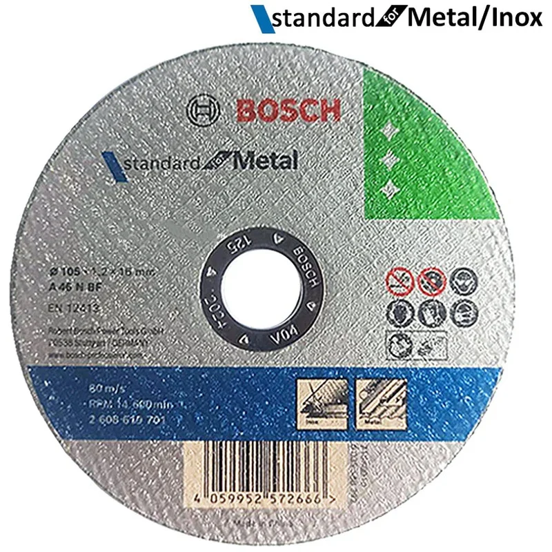 Bosch Cutting Disc for Metal / Stainless Inox 4″ (2608619701)