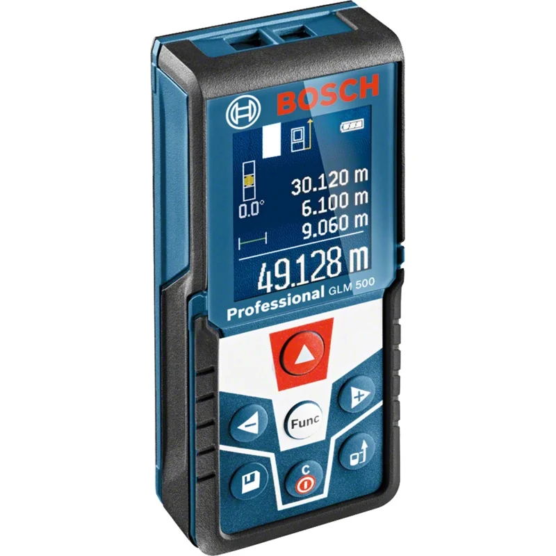 Bosch GLM 500 Laser Rangefinder / Distance Measurer (50 Meters)