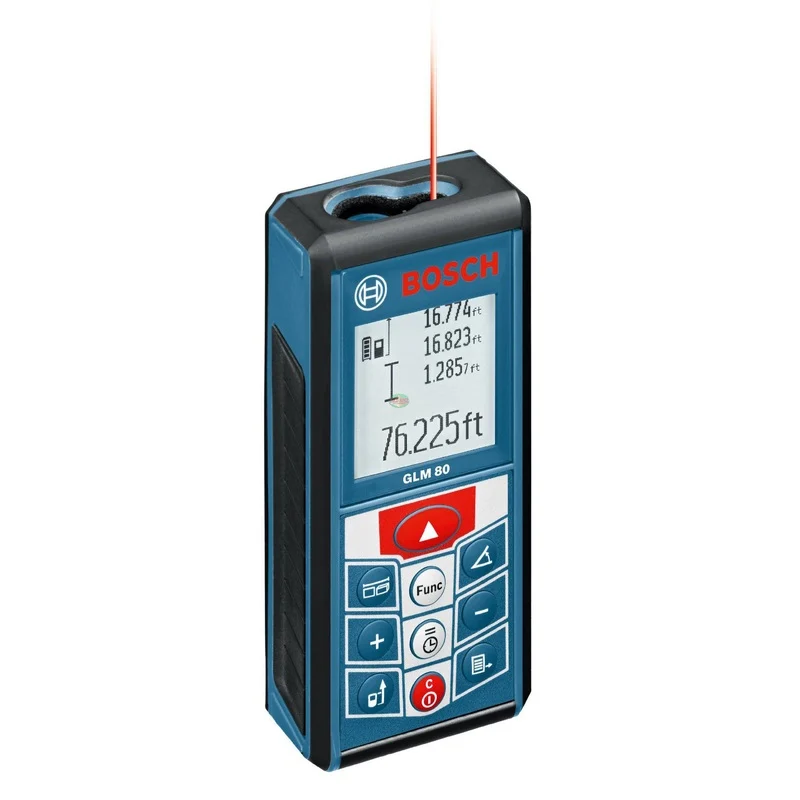 Bosch GLM 80 Lithium-Ion Laser Rangefinder / Distance Measurer 80 Meters