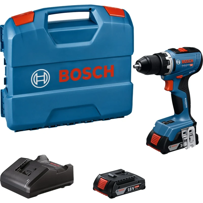 Bosch GSR 18V-65 18V Cordless Brushless Drill Driver 13mm (Set)