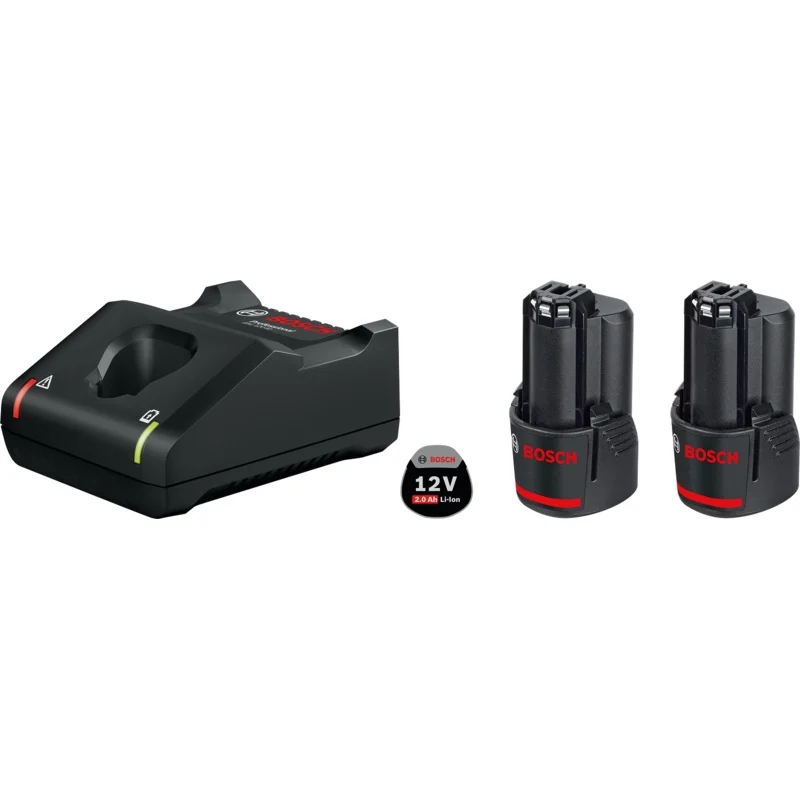 Bosch Starter Kit 12v – 2x GBA 12V 2.0 Ah + GAL 12V-40 Professional