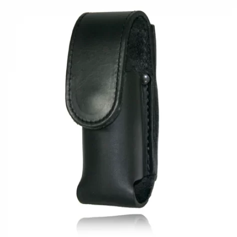 Boston Leather Case for 3 oz Bodyguard Chemical Holder, Hidden Snap