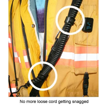Boston Leather Reflective Radio Strap, Holder, Anti-Sway Strap, Flashlight Holder and Cord Stabilizers