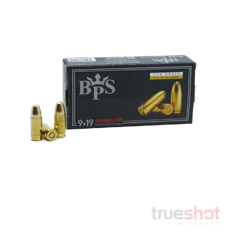 BPS Ammunition – 9mm – 124 Grain – FMJ