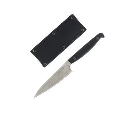 Bradford Knives Paring Knife 3.8 Inch Plain Stonewash Paring Blade BRAD2522