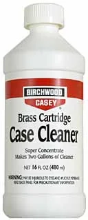 Brass Cartridge Case Cleaner Concentrate,16 oz. liquid, by Birchwood Casey