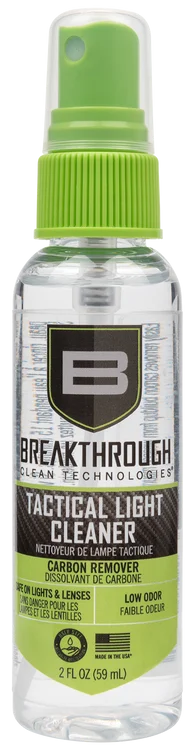 Breakthrough Clean Technologies Tactical Light Cleaner, Solvent, 2oz Spray Bottle