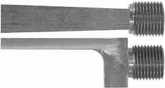 Breech Plug, flared tang, 5/8-18 thread, for 15/16" or 1" octagon
