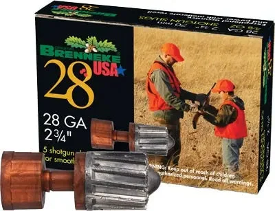 BRENNEKE USA 28GA 2.75" 5/8OZ SLUG 5RD