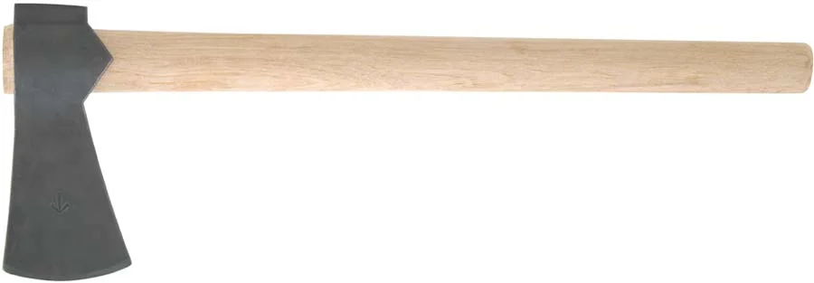 British Military Tomahawk,2-3/4" edge, 4140 alloy steel,18" tapered hickory handle,made in the U.S.A.