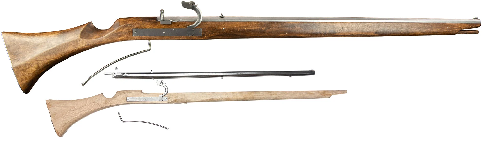 Brixia™ Arquebus Musket Rifle - 20 Gauge Matchlock Ignition - Wallonian Style Kit- BX1001K