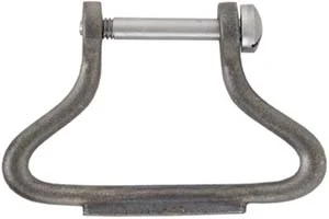 Brown Bess Swivel, narrow for 1746 First Model triggerguard,wax cast steel includes 6-40 screw