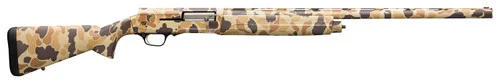 Browning A5 Sweet Sixteen 16 Ga, 2.75" Chamber 28" Barrel, Vintage Tan Camo, Composite Stock, 4rd