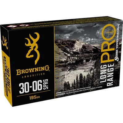 Browning Long Range Pro .30-06 Springfield 195 gr BTHP ammo