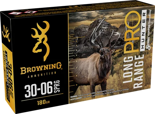 Browning Long Range Pro Hunter 30-06 Springfield, 180gr, 20rd Box