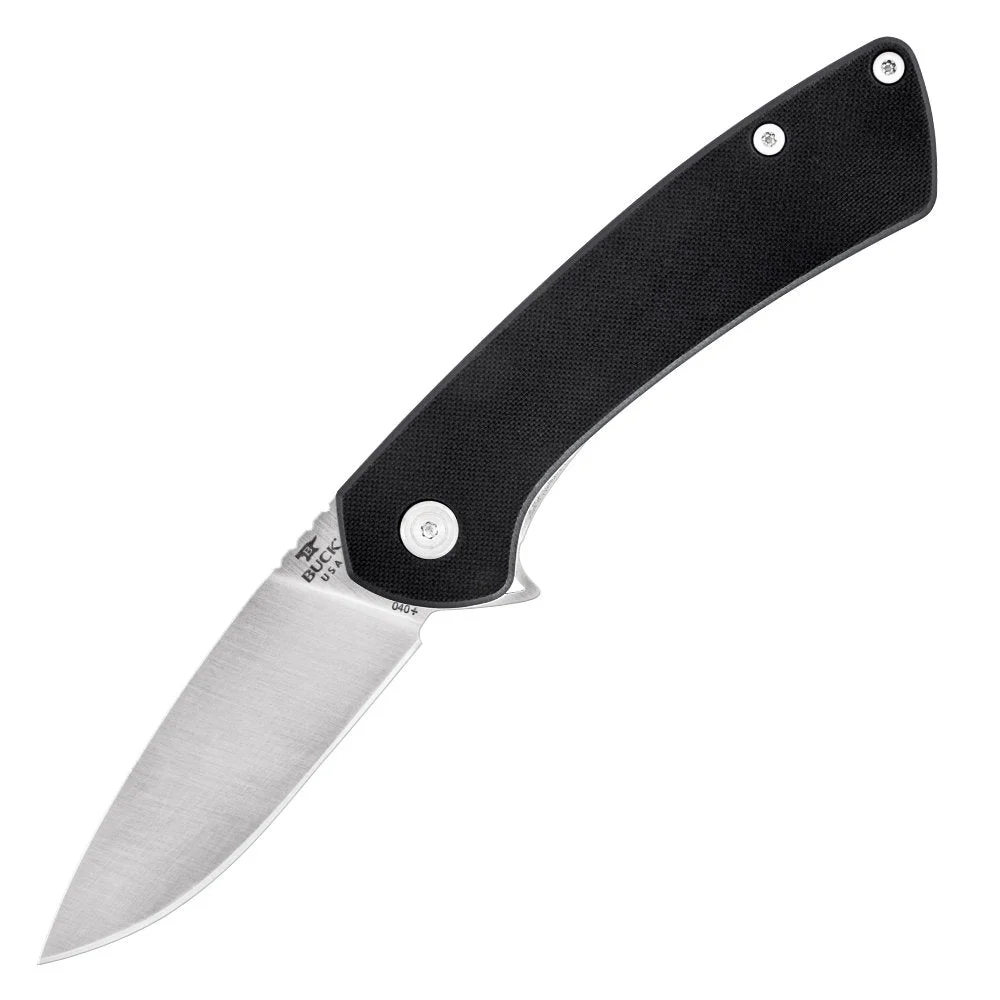 Buck 040 Onset Folding Lockblade Knife, Black