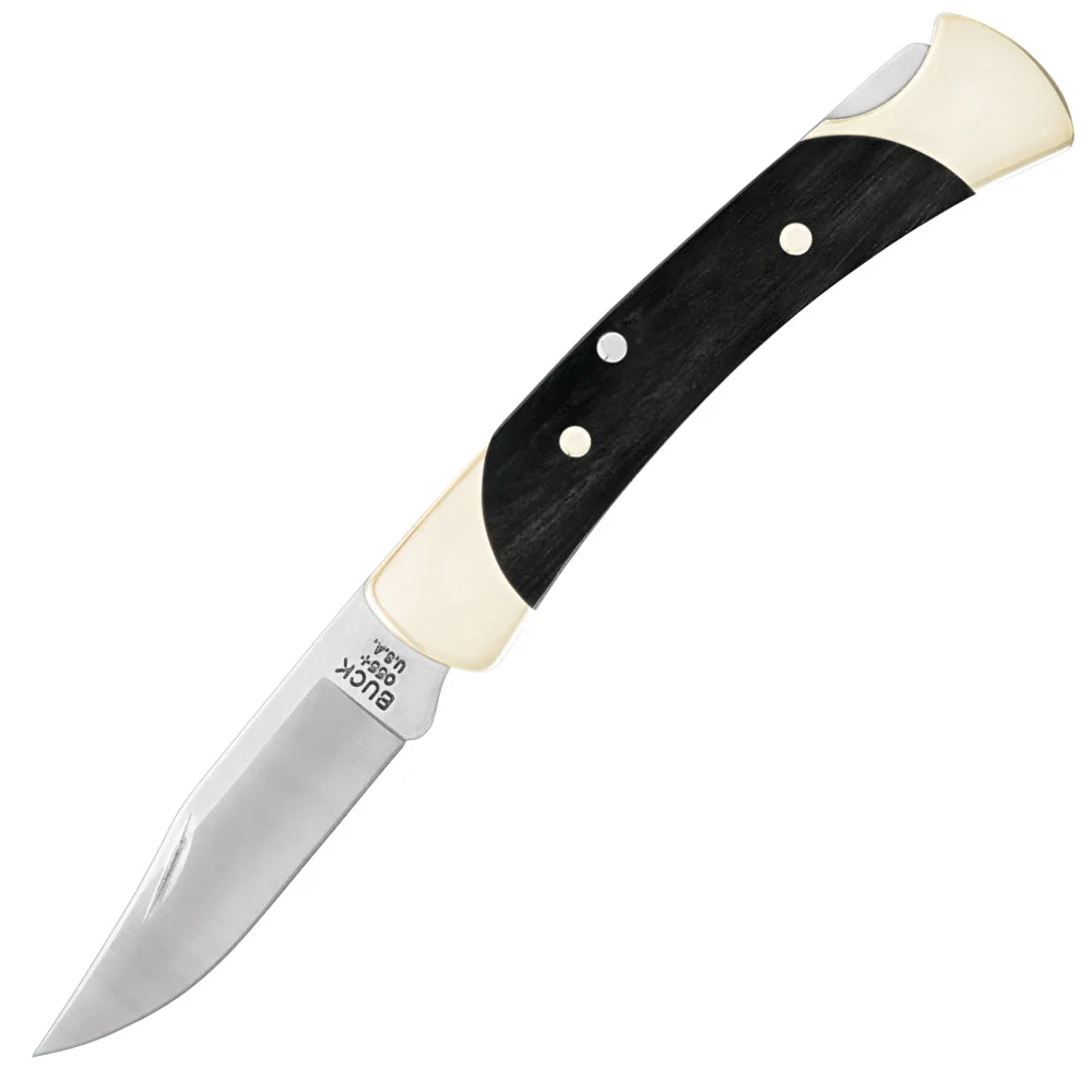 Buck 055 Folding Knife with Ebony Handle