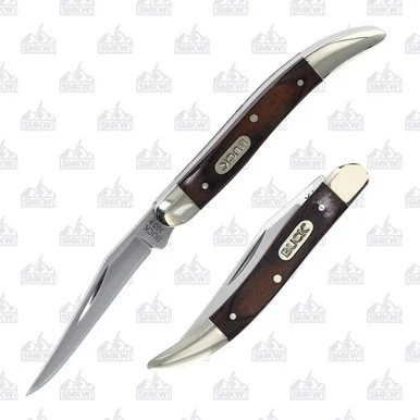Buck 385 Wood Grain Toothpick Folding Knife BU3137