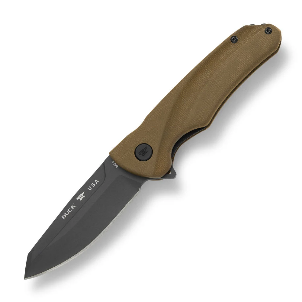 Buck 843 Sprint Ops Micarta Folding Lockblade Knife