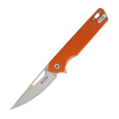 Buck Knives 239 Infusion Assisted Folding Knife Orange 3.2in Drop Point BU13551